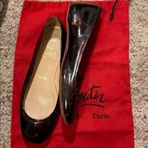 Christian Louboutin Tortoiseshell flats